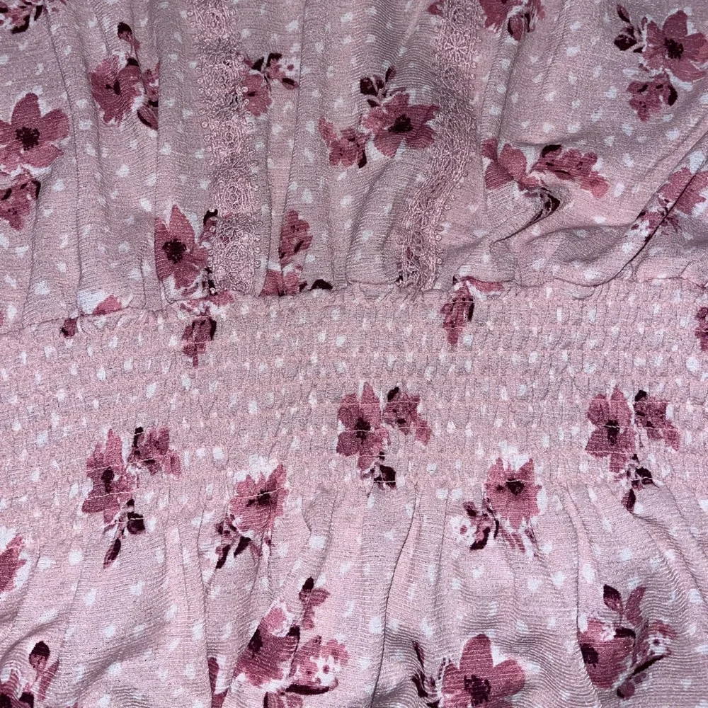 Love & Joy brand Pink floral top - Picture 3 of 3